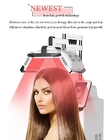 la terapia LED dei capelli della macchina della crescita dei capelli del laser delle lampade del laser a diodi 260pcs si sviluppa