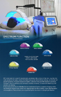 7 trattamento antinvecchiamento dell'acne della macchina di terapia della luce del salone PDT LED di colore