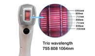 Macchina 1200W 1600W del platino del ghiaccio di Israel Laser Hair Removal Soprano del laser a diodi